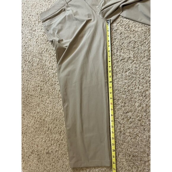 Lululemon Men's ABC Classic Khaki Pant Size 38 x 26.5 EUC See Measurement - Picture 5 of 8